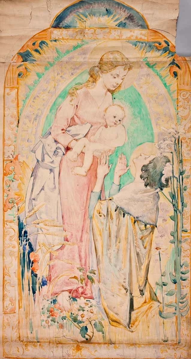 Madonna col Bambino e sant'Antonio - Matka Boska Bolesna
